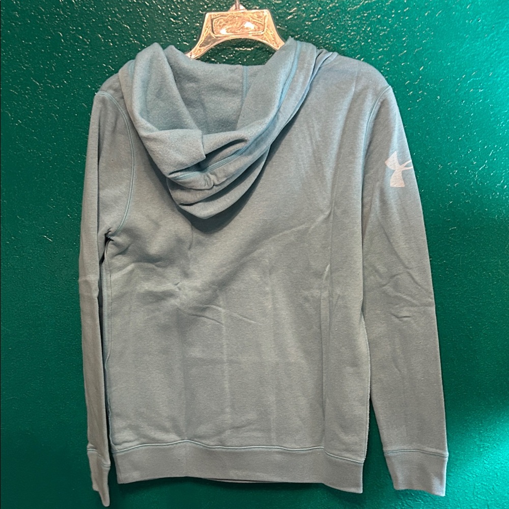 Under Armour Light Blue Pullover Hoodie - Picture 4 of 4